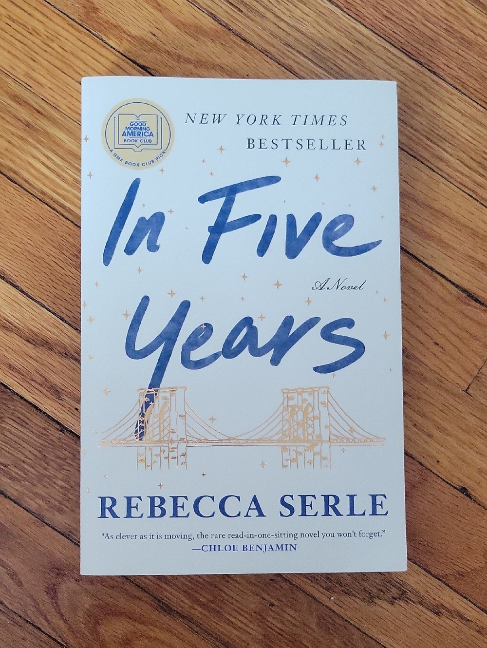 "In Five Years" by Rebecca Serle - Paperback